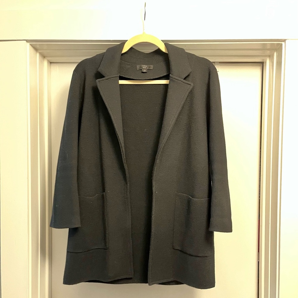 Sophie open front sweater blazer